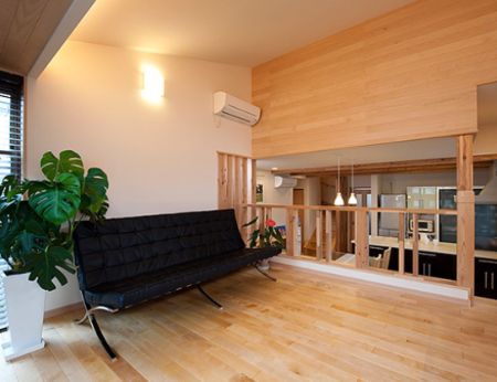 古河林業のリビング施工事例