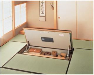 キッチン以外でも可能！床下収納_施工事例