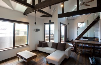 リビングスタイル_オールドスタイル施工例