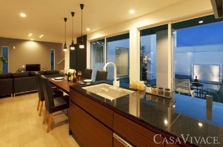 湘南ホームのリビング施工事例