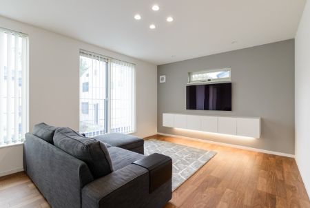 スルガ建設のリビング施工事例