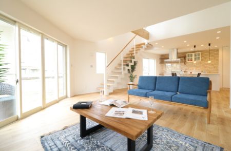 ビクトリーホームのリビング施工事例