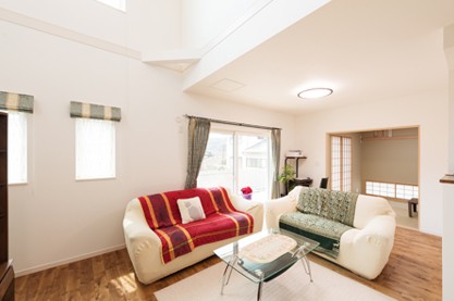 ヤマト住建のリビング施工事例