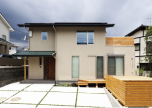 優建築工房の施工画像リビング